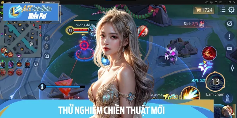 Đừng quên thử nghiệm thêm nhiều chiến thuật mới